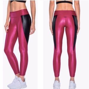 KORAL Surrey Color Block Infinity Pocket Leggings Azala Black M